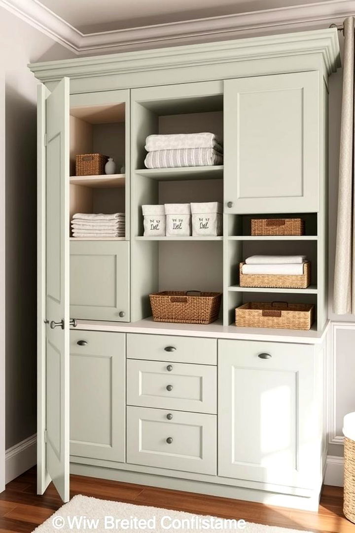 Customized Storage Solutions - 22 Sage Green Nursery Ideas