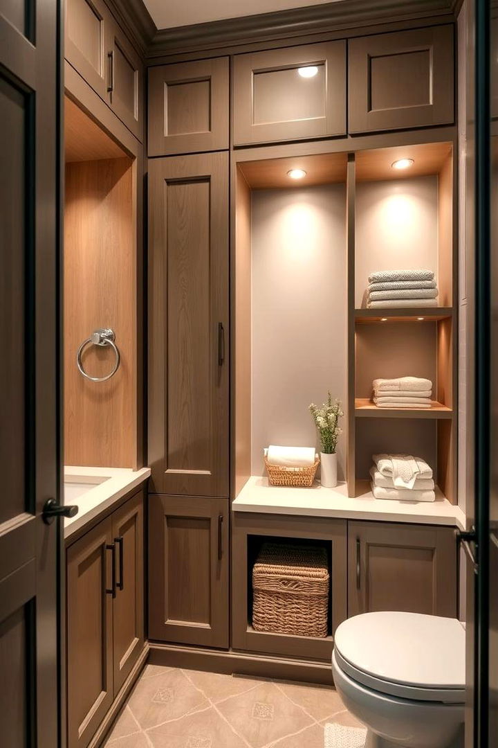 Customized Storage Solutions - 22 Ensuite Bathroom Ideas