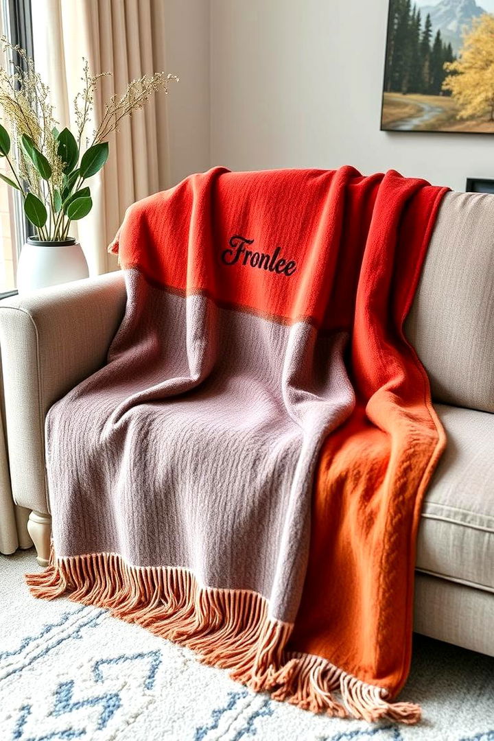 Customized Throw Blanket - 22 Personalized Wedding Gift Ideas