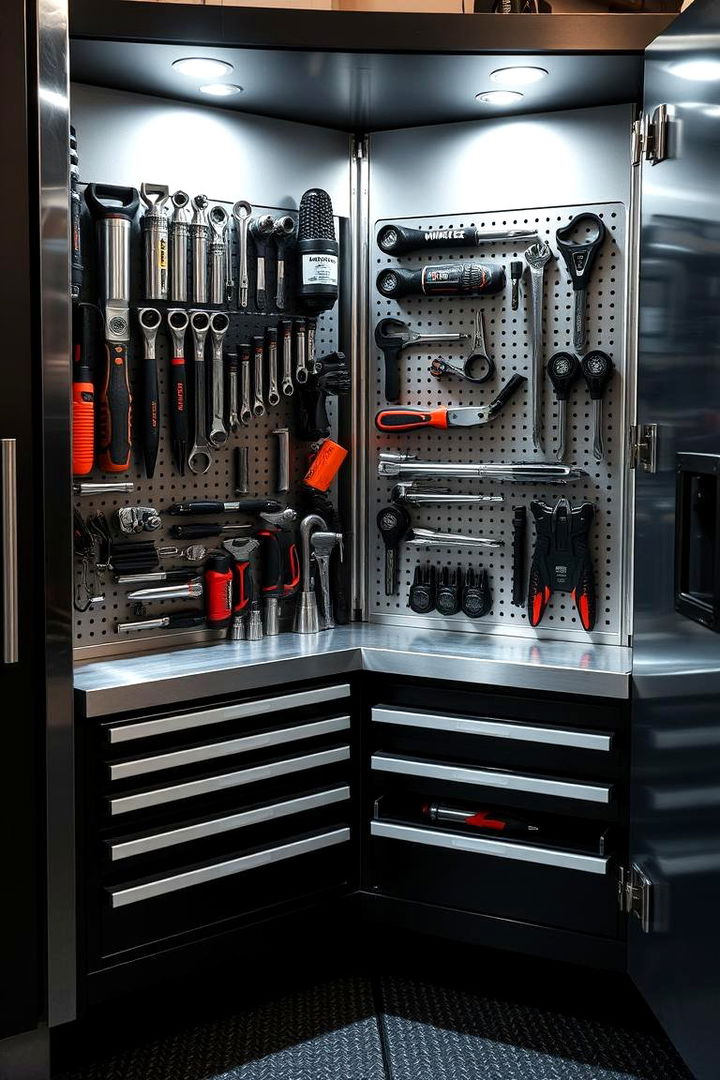 Customized Tool Organizers - 22 cabinet storage ideas