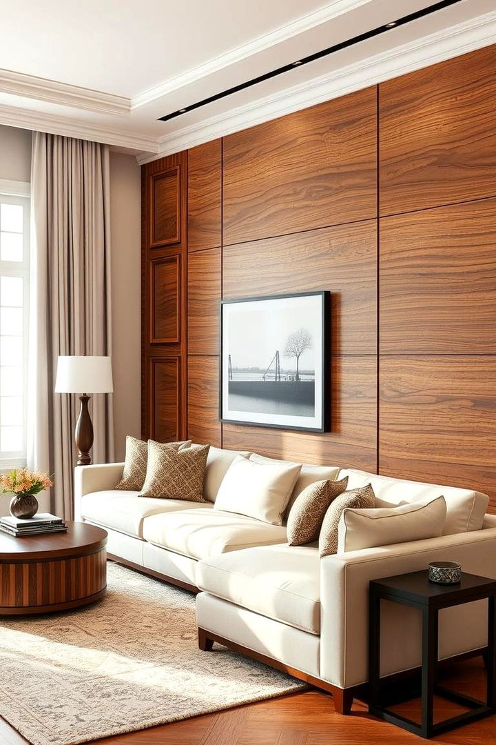 Customized Wall Paneling for Texture - 22 Formal Living Room Ideas