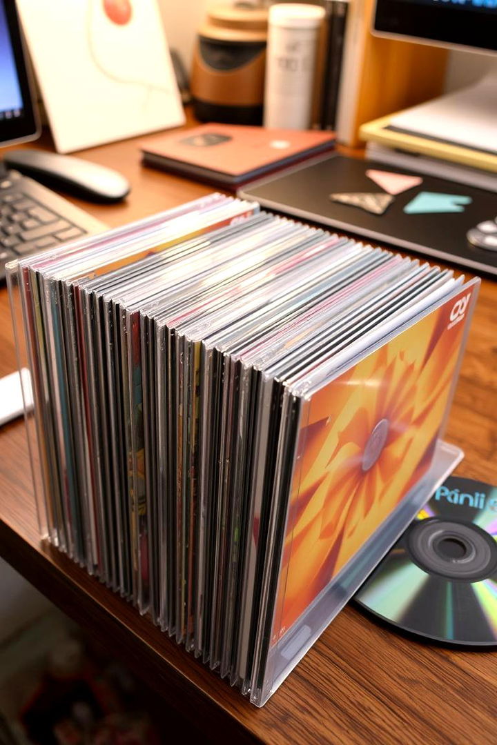 DIY CD Binder Organizer - 22 Cd Storage Ideas