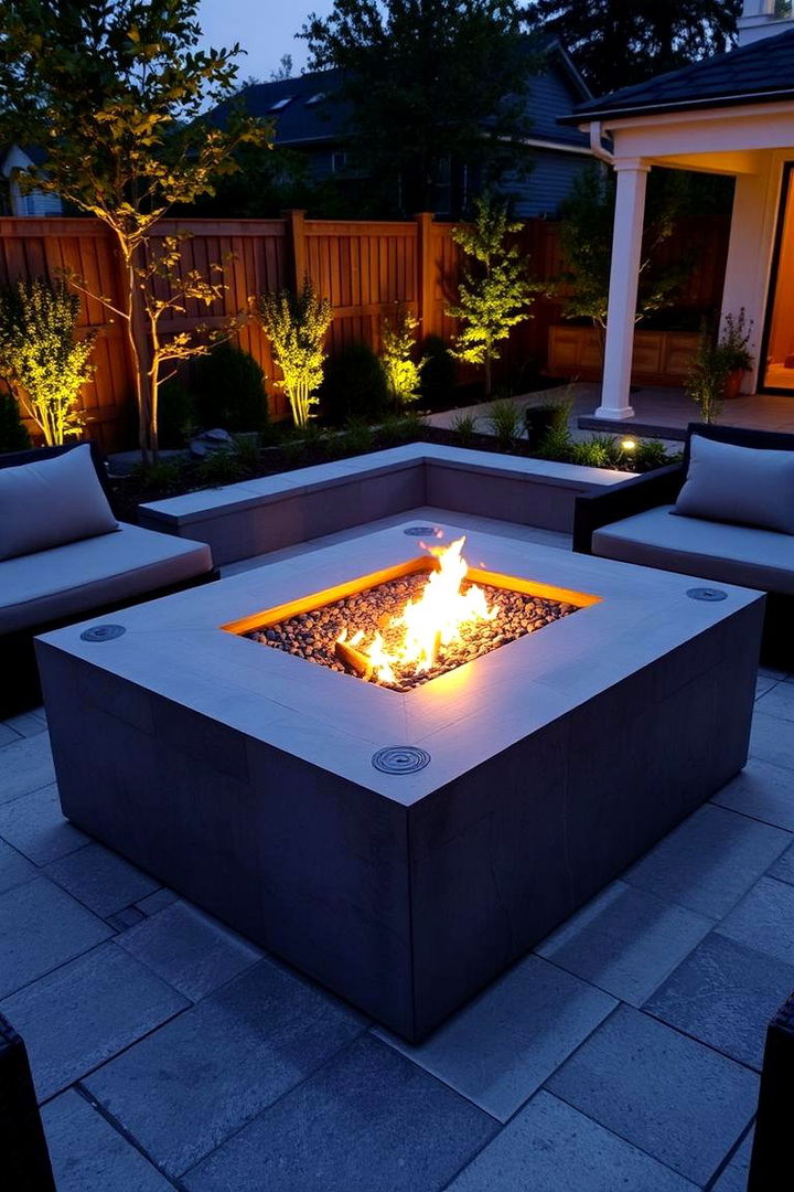 DIY Concrete Fire Pit Designs - 22 Concrete Garden Ideas