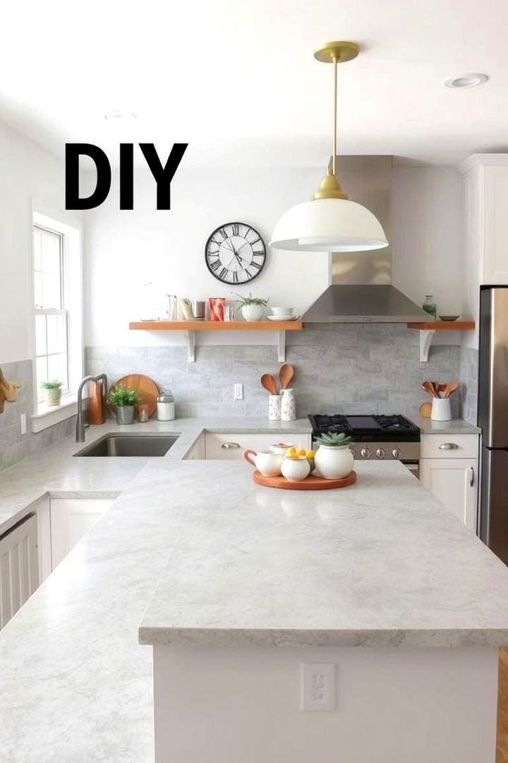 DIY Concrete Overlay Trends - 22 Concrete Floor Kitchen Ideas