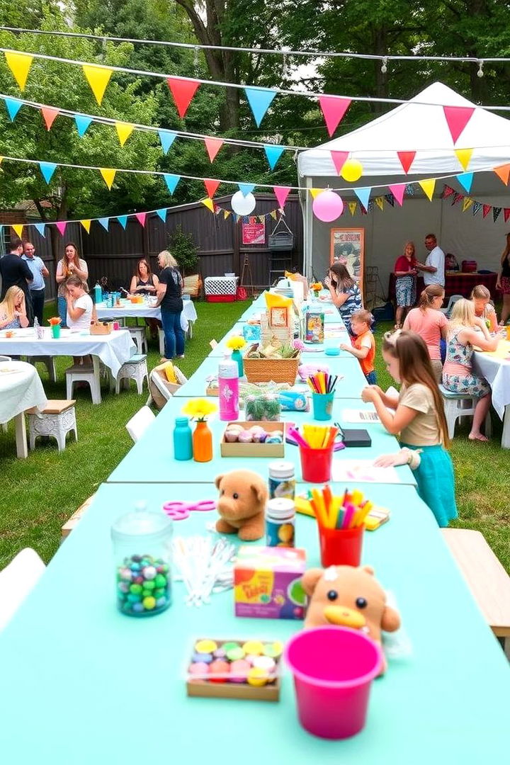 DIY Craft Carnival - 22 Backyard Birthday Party Ideas
