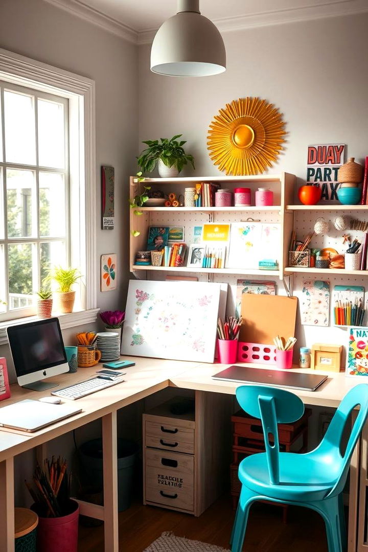 DIY Craft Corner - 22 Bohemian Interior Design Ideas