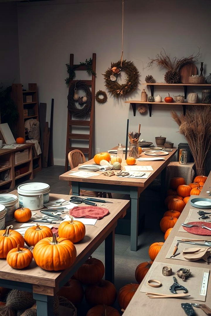 DIY Craft Party Workshop - 22 Fall Birthday Party Ideas