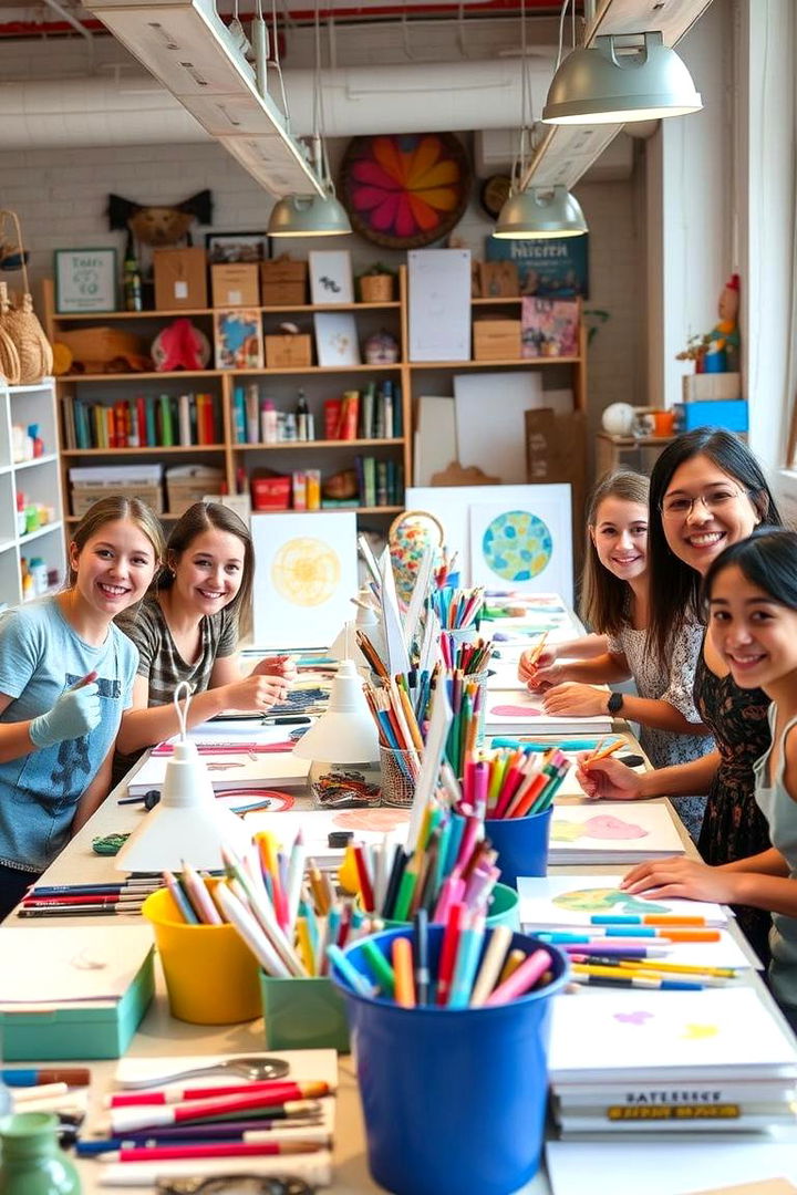 DIY Craft Workshop - 22 Bridal Shower Ideas