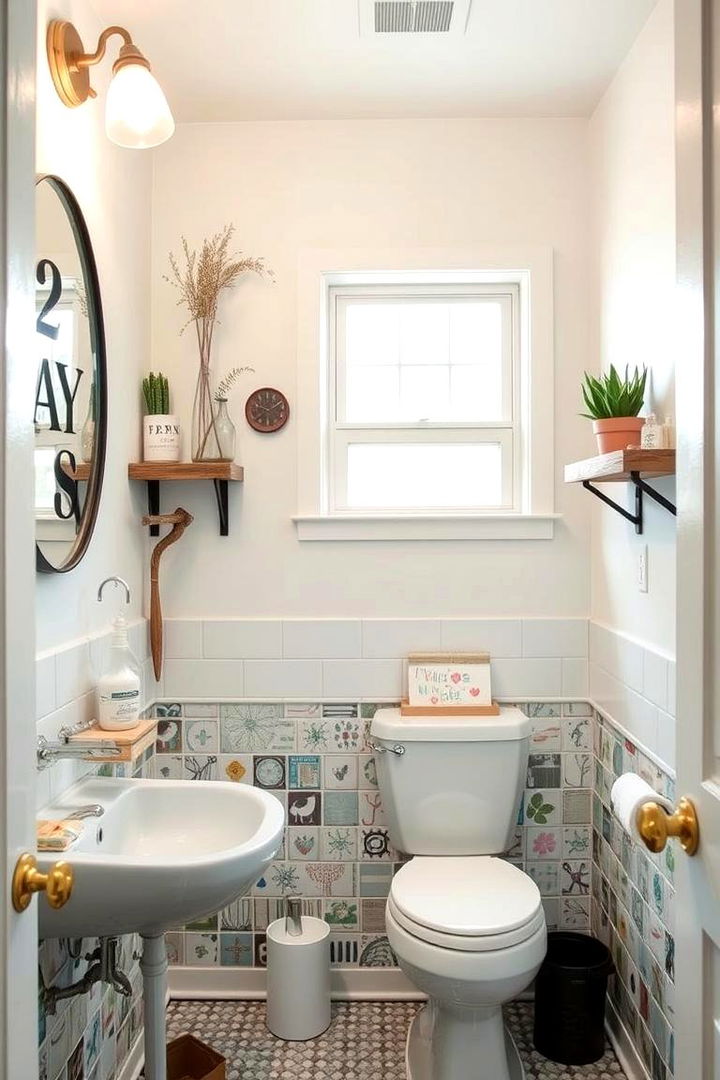 DIY Crafts and Personal Touches - 22 Teen Bathroom Ideas