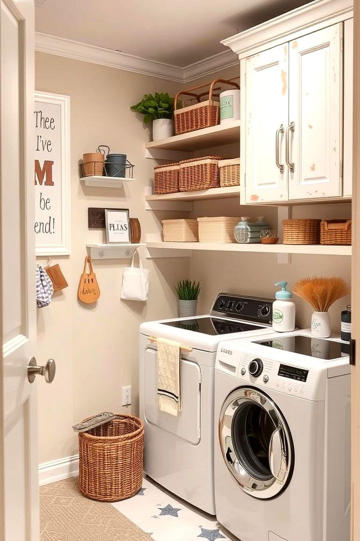 DIY Creative Projects for Customization - 22 Laundry Room Decor Ideas