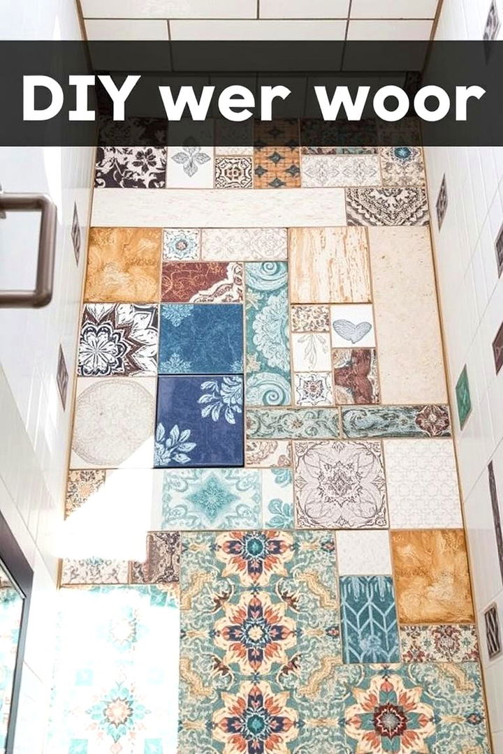 DIY Custom Designs - 22 Shower Floor Tile Ideas