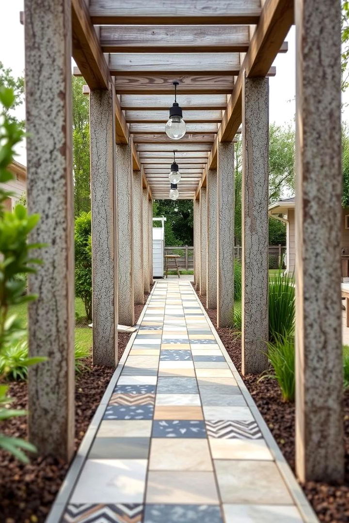 DIY Custom Designs - 22 Front Walkway Ideas