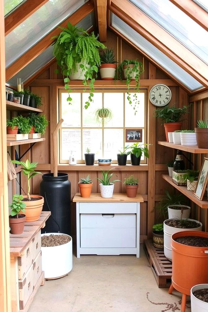 DIY Custom Haven - 22 Corner Greenhouse Ideas