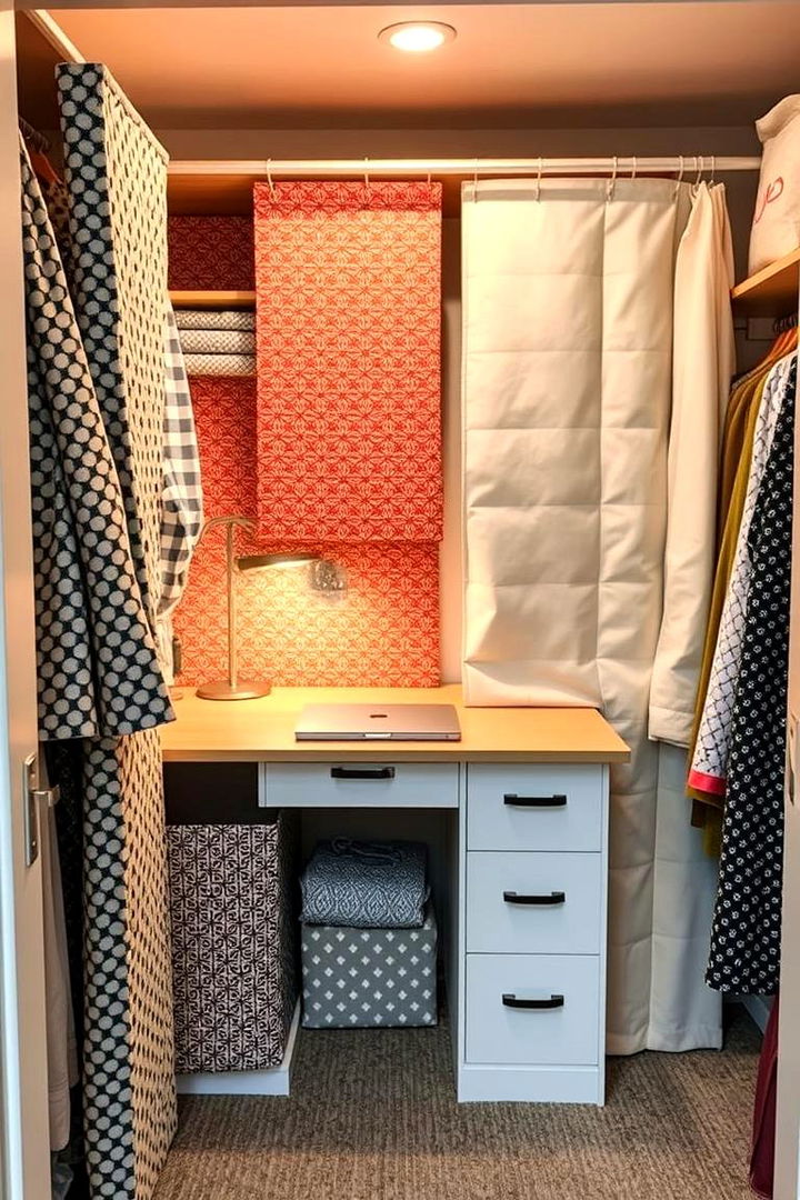 DIY Custom Panels - 22 closet curtain ideas