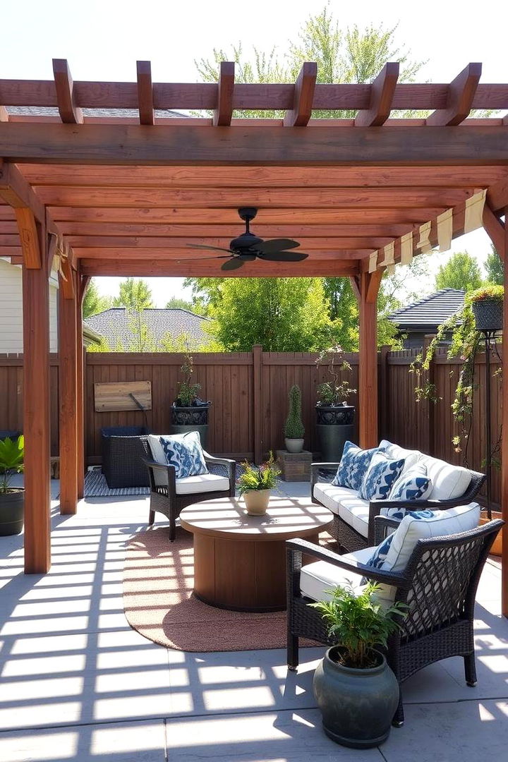 DIY Custom Pergola Design - 22 Patio With a Pergola Ideas