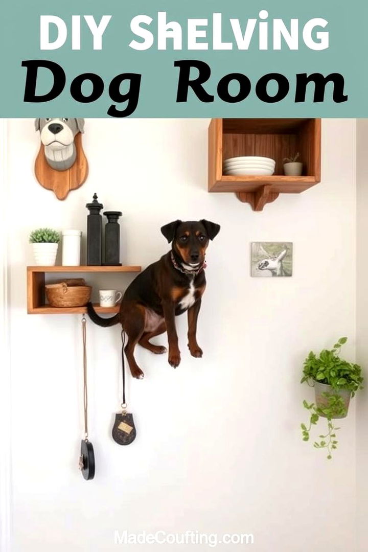 DIY Custom Shelving for Dogs - 22 Dog Room Ideas