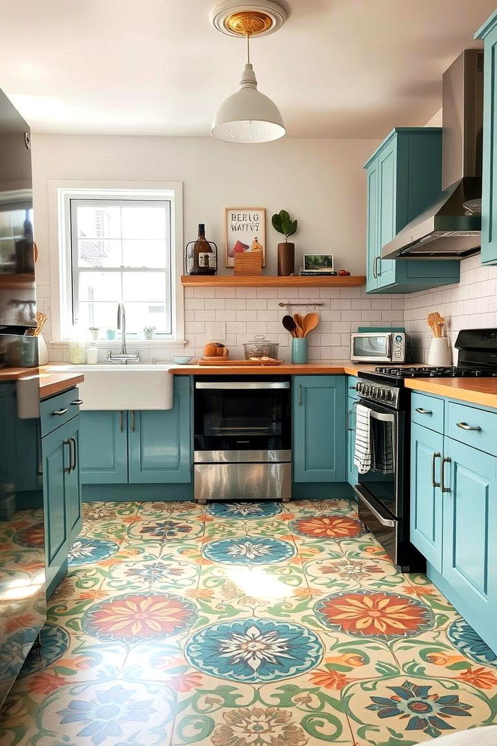 DIY Customizable Options - 22 Linoleum Kitchen Flooring Ideas