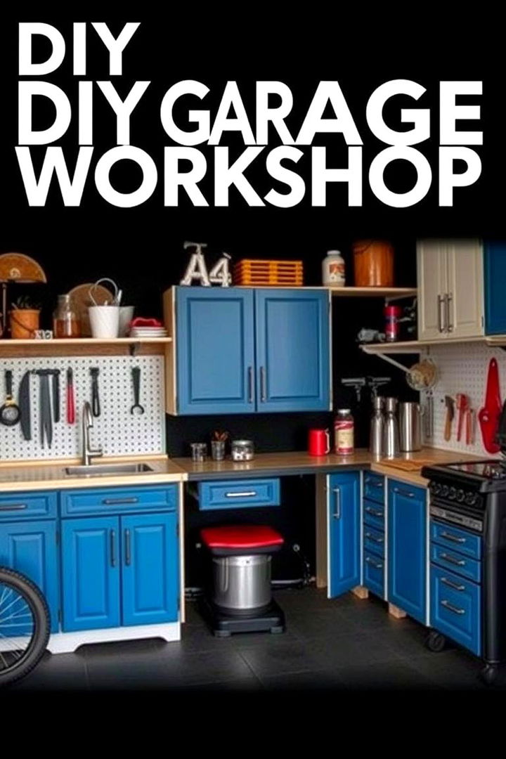 DIY Customization Projects - 22 Black Garage Ideas