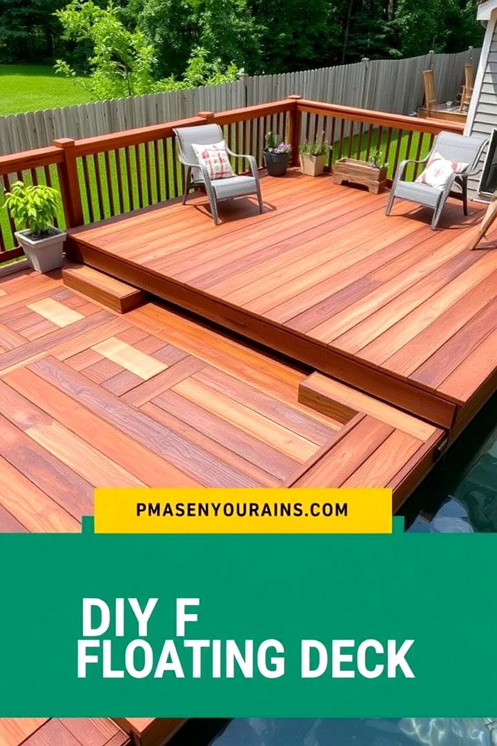 DIY Customization - 22 Floating Deck Ideas