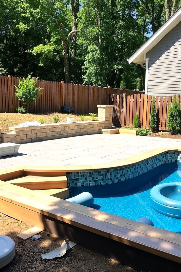 DIY Deck Installation Ideas - 22 Above-ground Pool With Deck Ideas