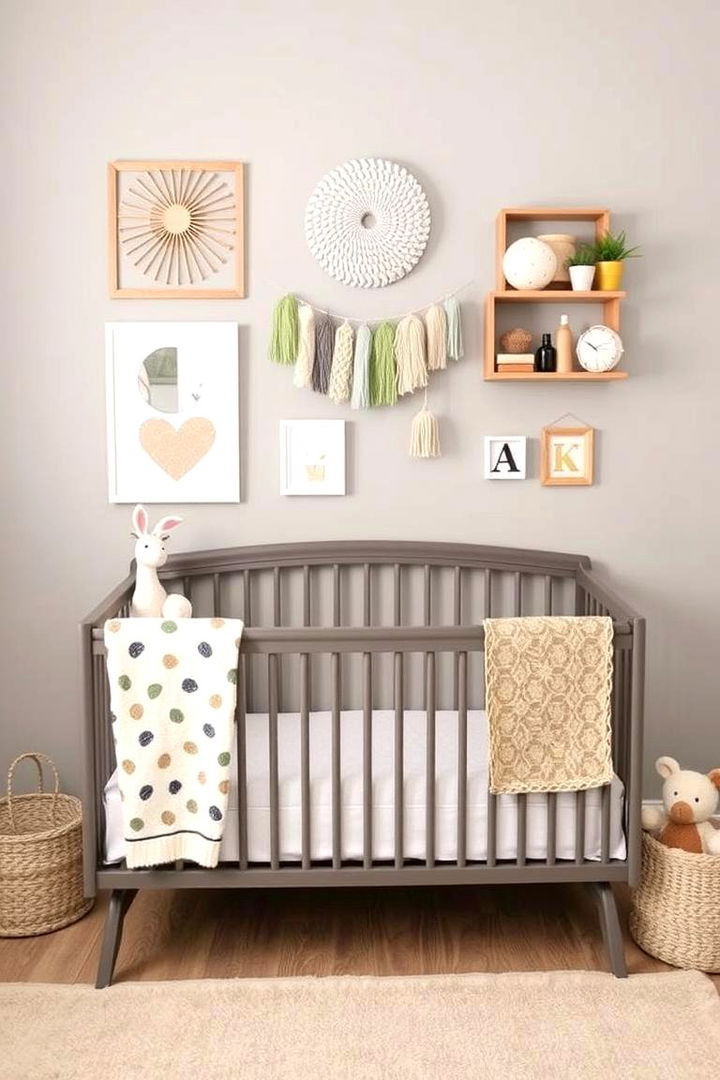 DIY Decor Projects - 22 Grey Nursery Ideas