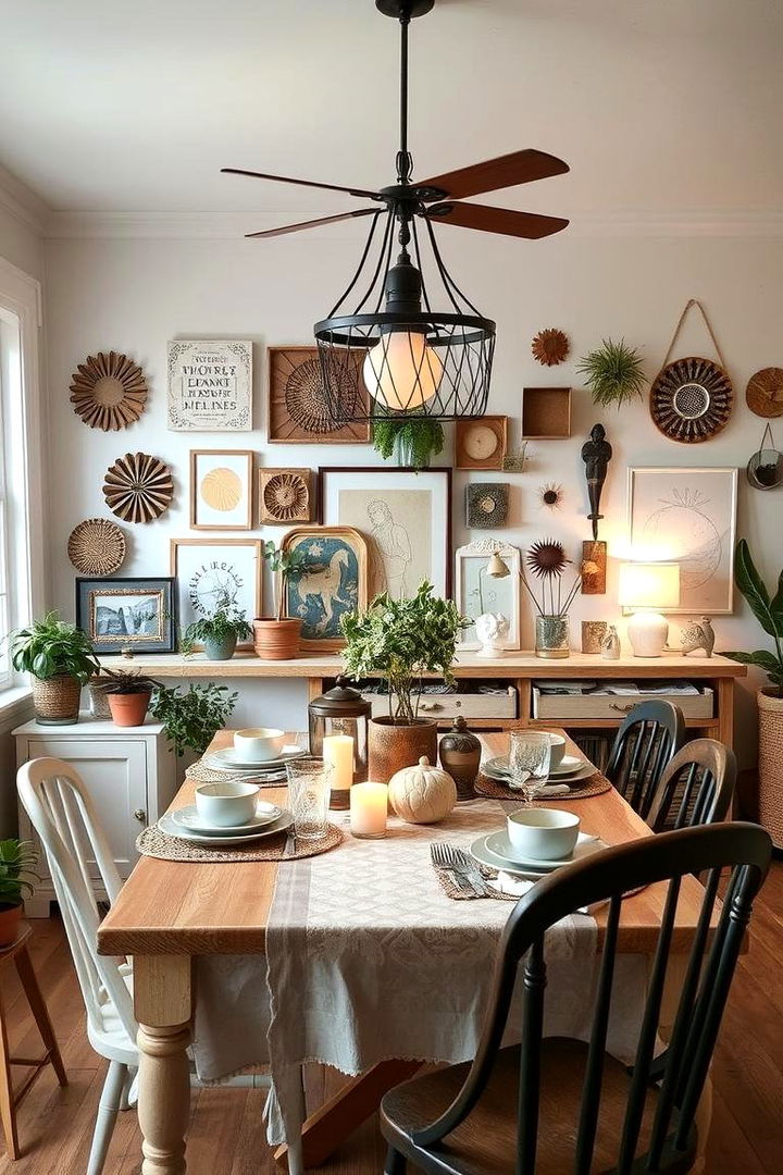 DIY Decorative Accents - 22 Eclectic Dining Room Ideas