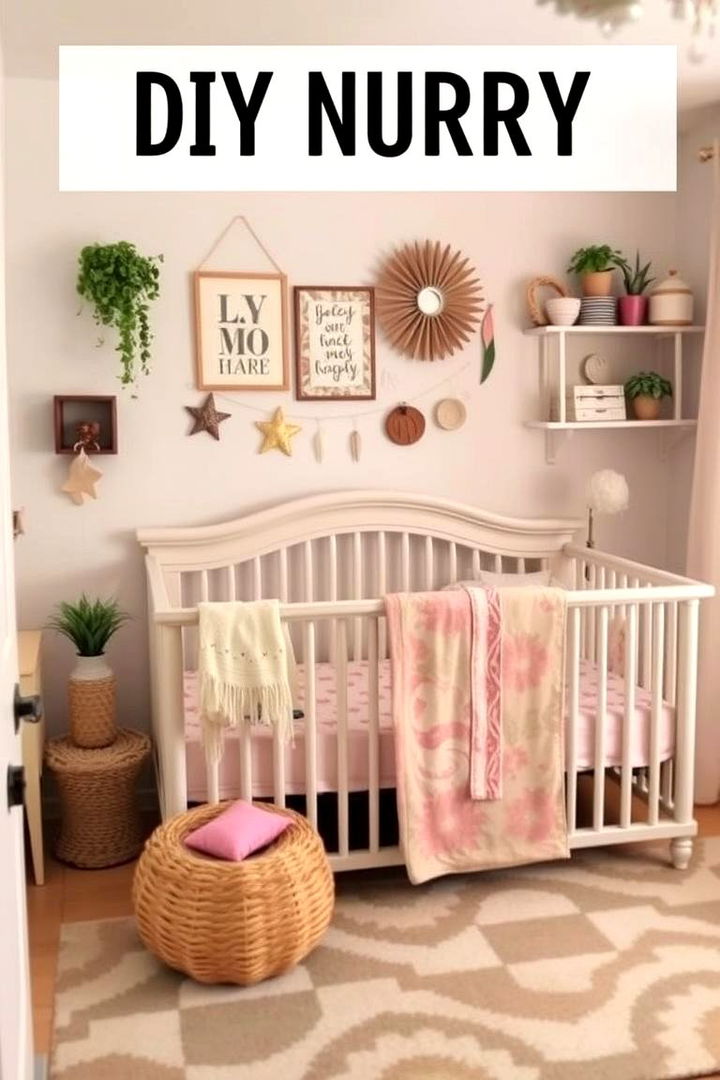 DIY Delight - 22 Baby Girl Nursery Ideas