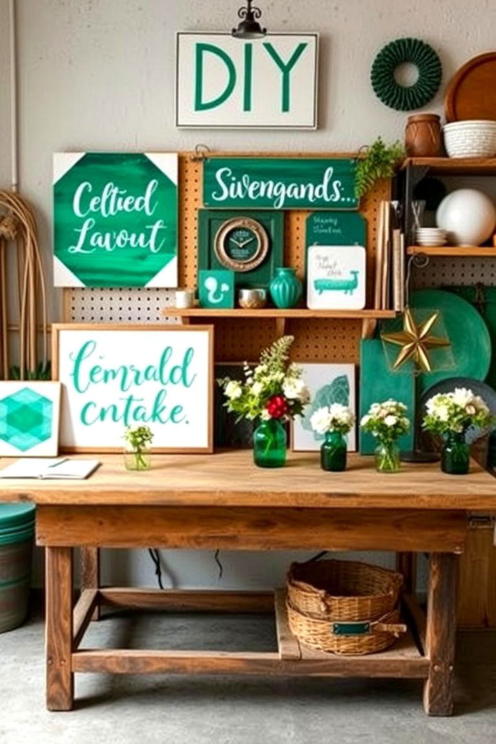 DIY Emerald Decor Projects - 22 Emerald Green Wedding Ideas