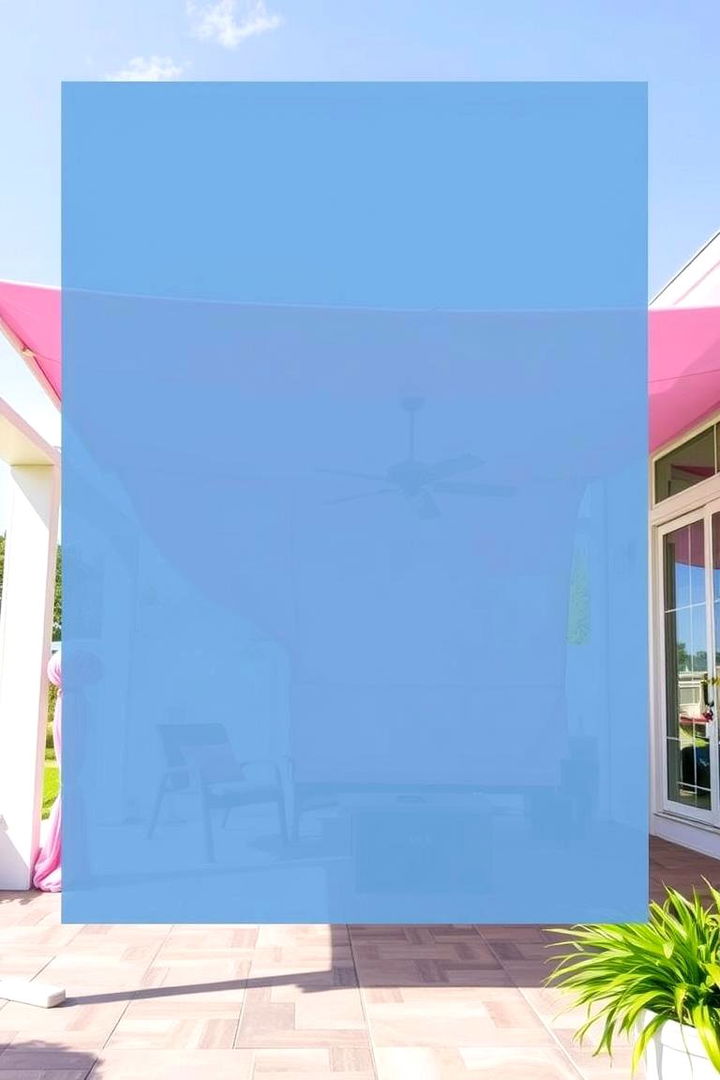 DIY Fabric Canopies - 22 Patio Privacy Ideas