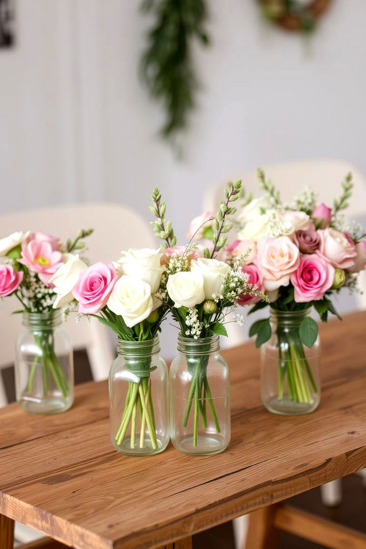 DIY Floral Decor - 22 Backyard Wedding Ideas
