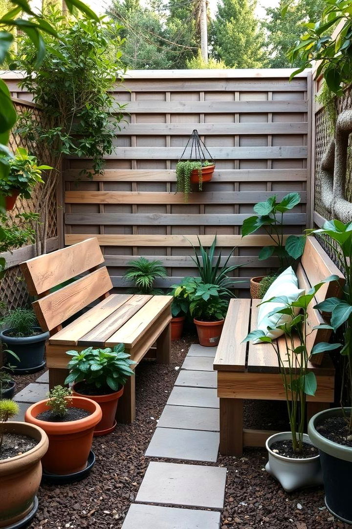 DIY Garden Furniture for Small Gardens - 22 Small Garden Ideas
