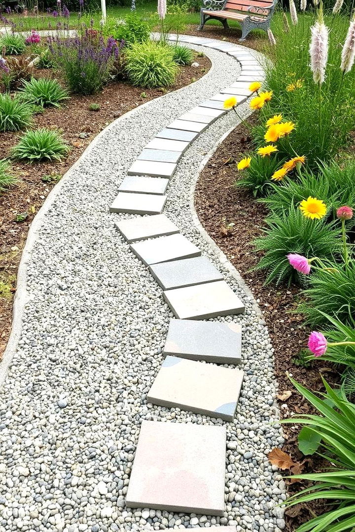 DIY Garden Pathway Installation - 22 Backyard Ideas on a Budget