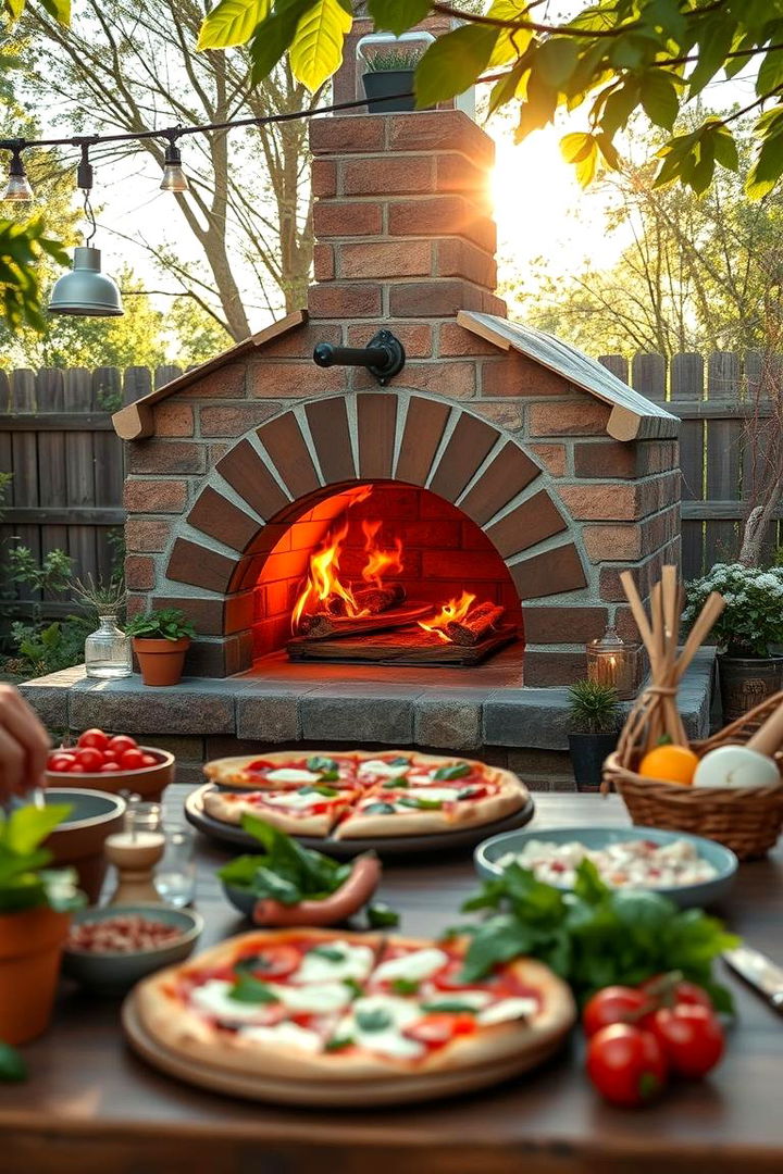 DIY Garden Pizza Night - 22 Garden Party Ideas
