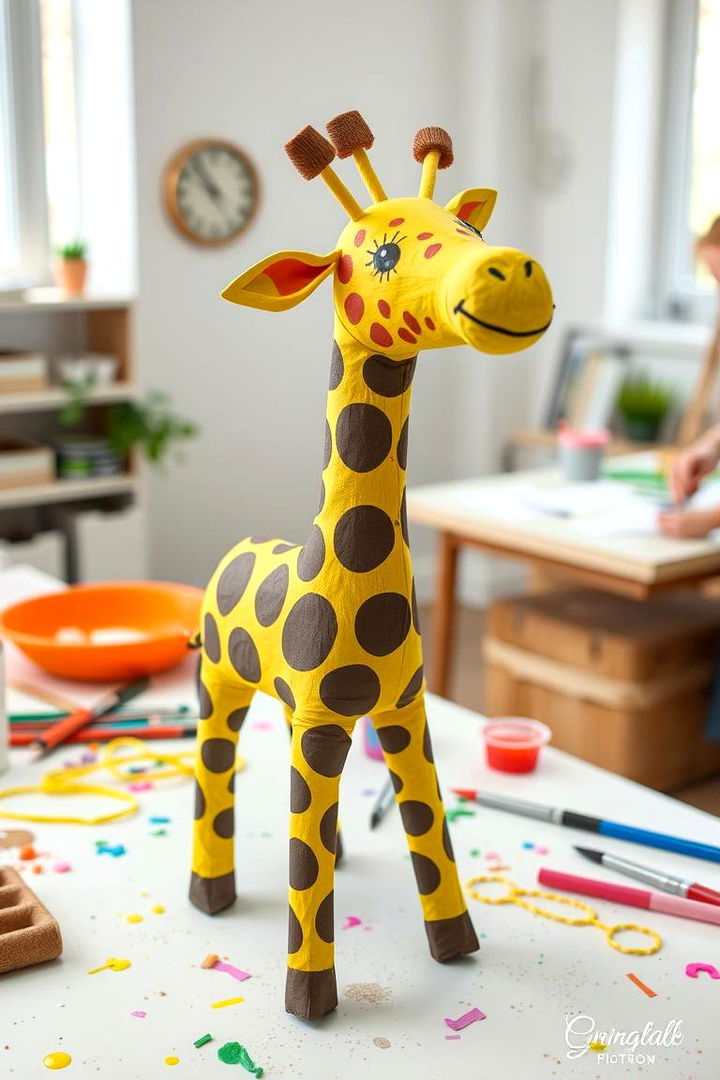 DIY Giraffe Craft Projects - 22 Giraffe Nursery Ideas