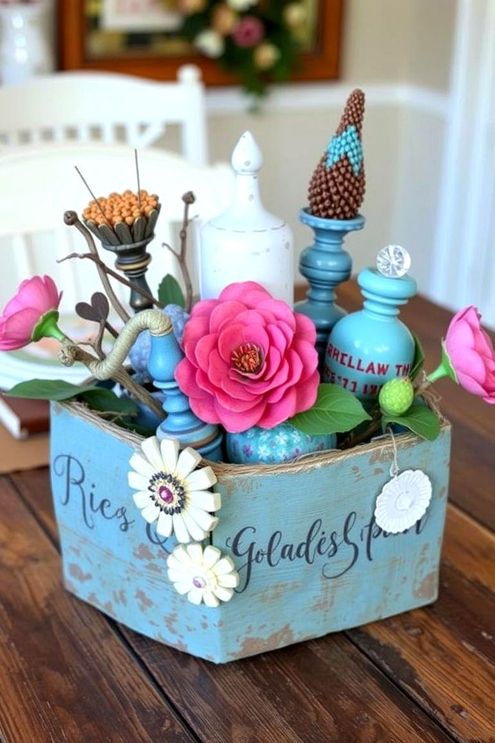 DIY Handcrafted Centerpieces - 22 non-floral wedding centerpiece ideas