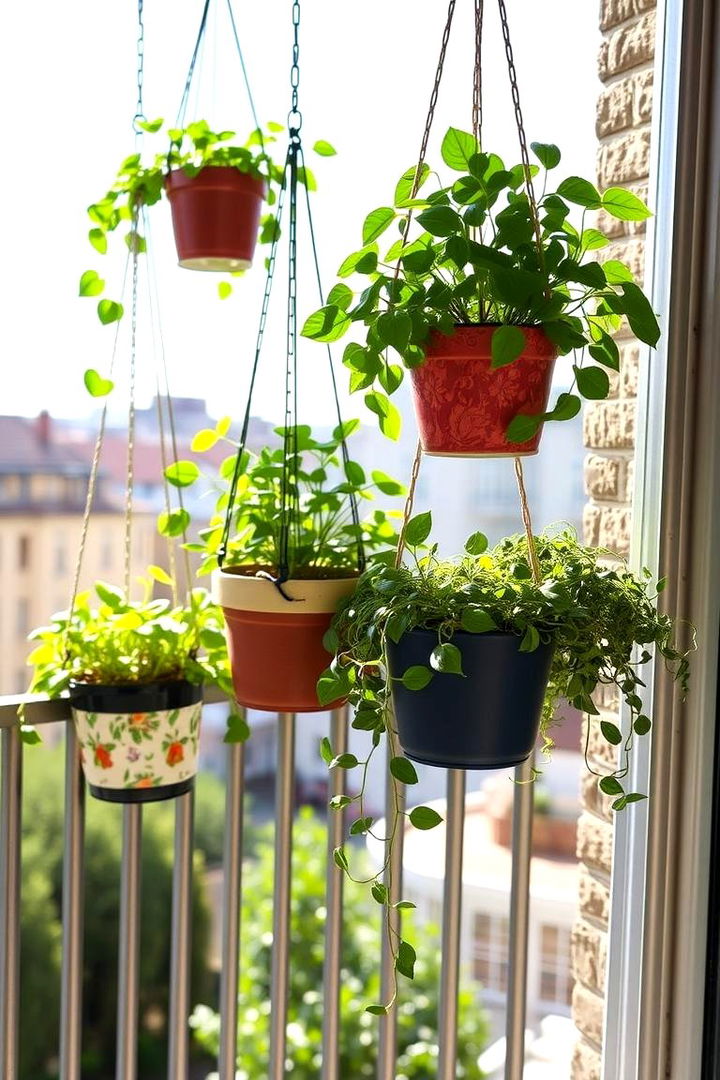 DIY Hanging Planters - 22 Green Balcony Ideas