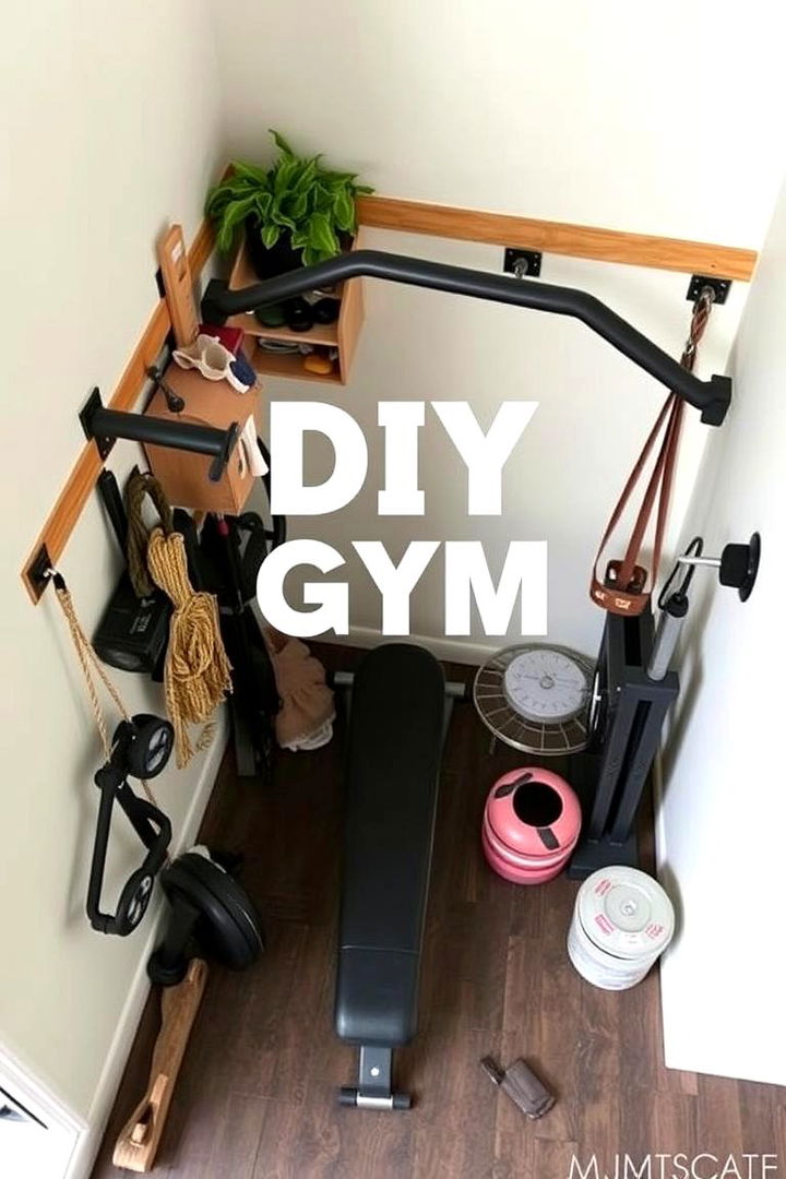 DIY Home Gym Equipment - 22 Home Gym Ideas