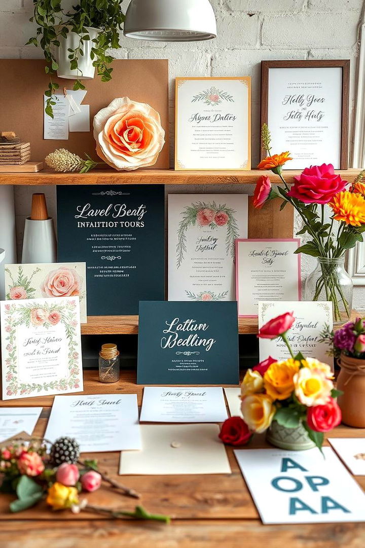 DIY Invitations Spark Creativity - 22 Spring Wedding Ideas