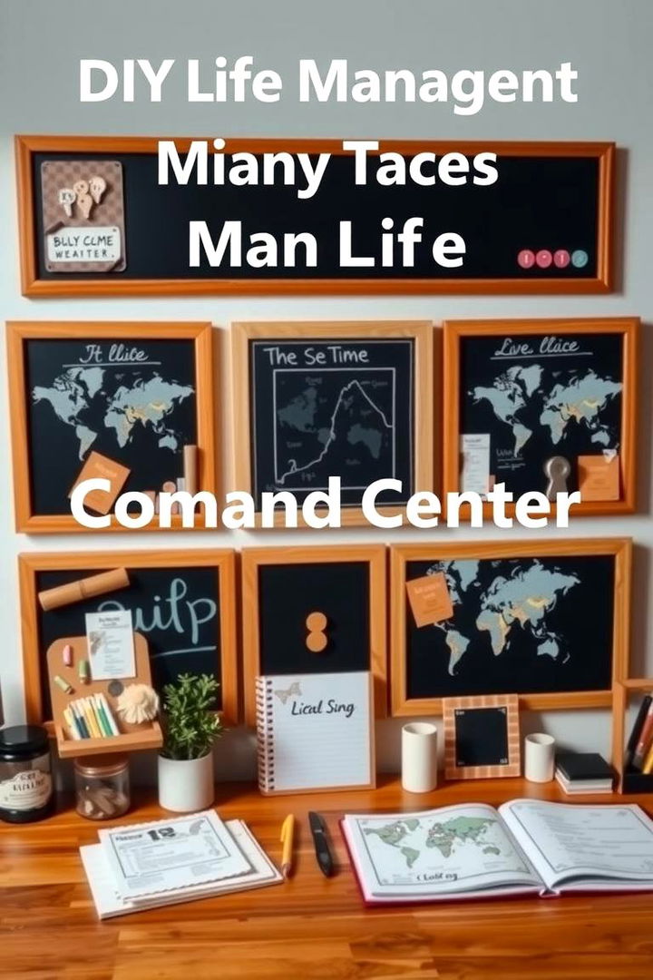 DIY Life Management Command Center - 22 Command Center Ideas