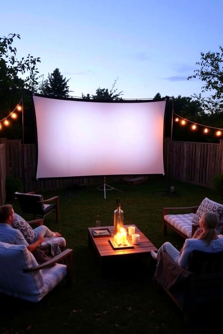 DIY Outdoor Cinema - 22 Backyard Entertainment Ideas