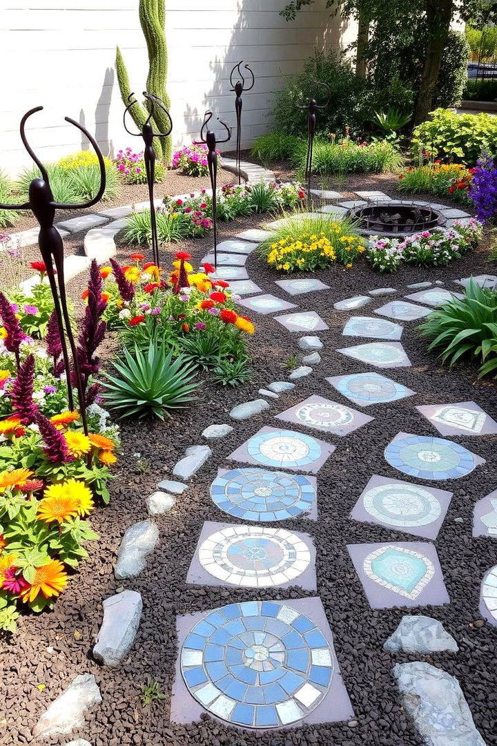 DIY Outdoor Garden Art Installations - 22 Backyard Ideas on a Budget