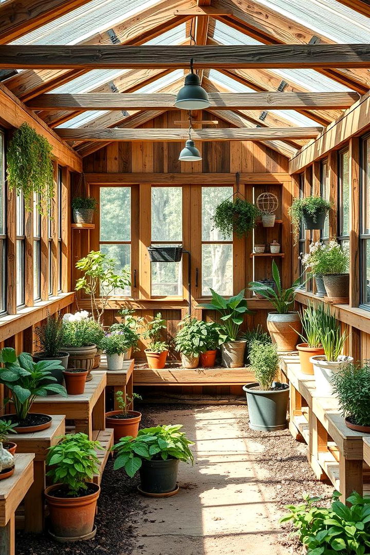 DIY Pallet Greenhouse - 22 Indoor Greenhouse Ideas