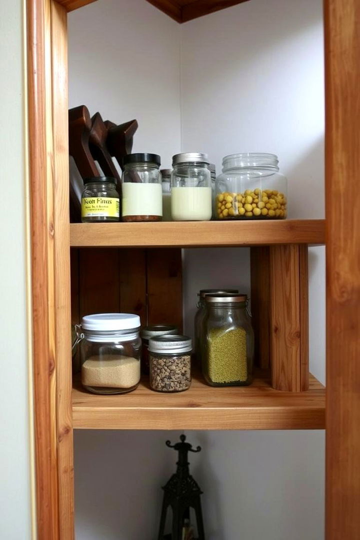 DIY Pallet Shelves for Rustic Charm - 22 Pantry Shelving Ideas