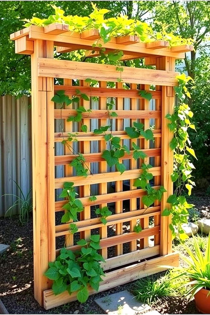 DIY Pallet Trellis - 22 Trellis Ideas
