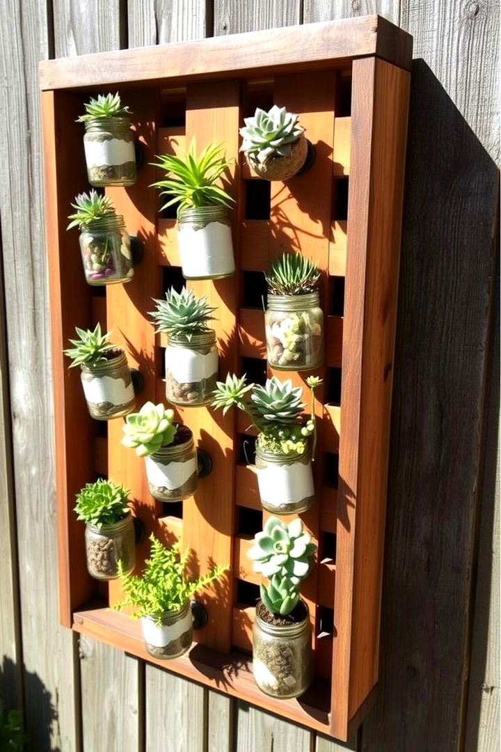DIY Pallet Vertical Planter - 22 Pallet Garden Ideas