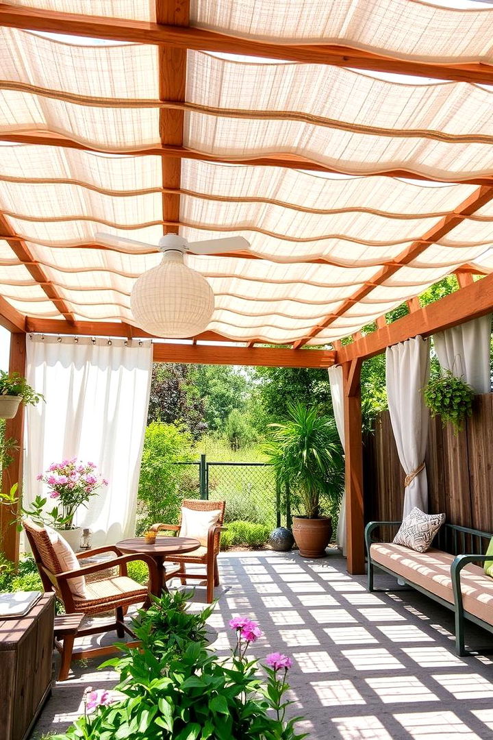 DIY Pergola Shade Ideas with Budget Materials - 22 Pergola Shade Ideas