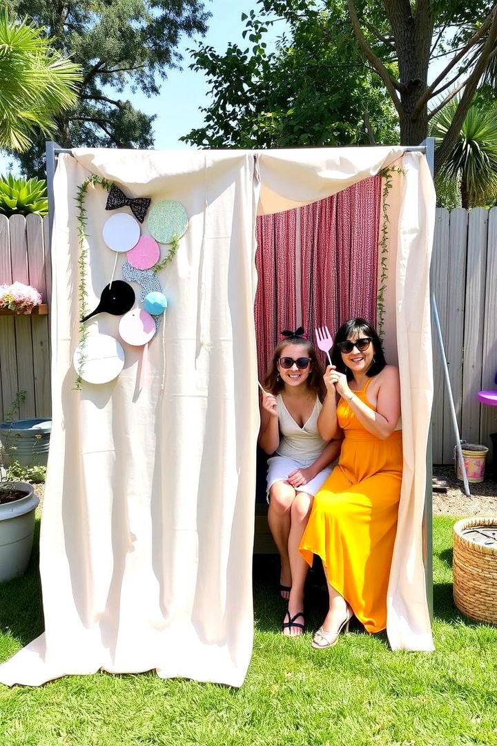 DIY Photo Booth Experience - 22 Backyard Birthday Party Ideas