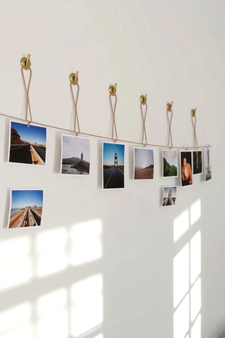 DIY Photo Hanger Art - 22 Photo Display Ideas