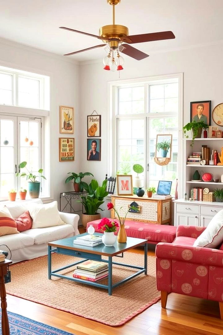 DIY Projects for Custom Creativity - 22 Eclectic Living Room Ideas