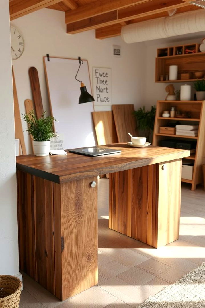 DIY Reclaimed Wood Desk - 22 Desk Ideas